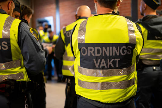 Ordningsvakter har möte