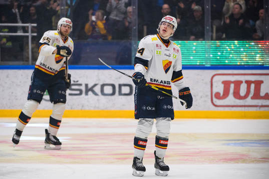 Djurgårdens Alexander Urbom och Erik Walli-Walterholm