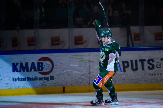 Färjestads Marcus Nilsson jublar