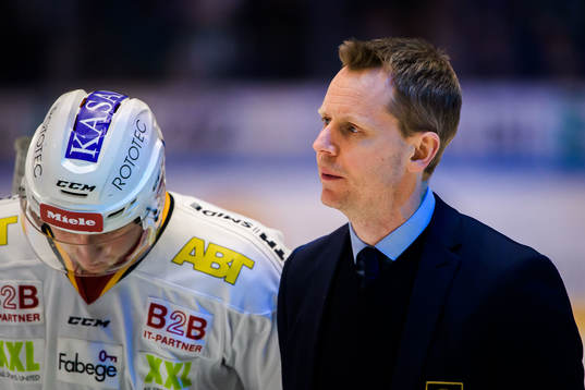 Djurgårdens tränare Robert Ohlsson deppar