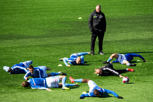 Bengt Sæternes, head coach of Sandnes Ulf