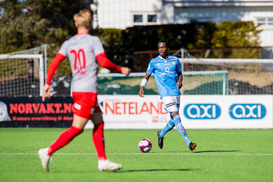 Akinsola Akinyemi of Sandnes Ulf