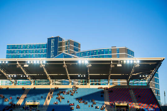 General view of Intility Arena