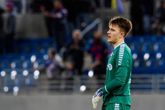 Goalkeeper Jakob Karlstrøm of Tromsø looks dejected