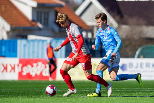 Mats-Andre Kaland of Strømmen and Vegard Østraat Erlien