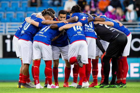 The players of Vålerenga