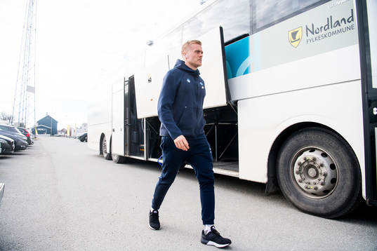 Eirik Ulland Andersen of Molde arrives