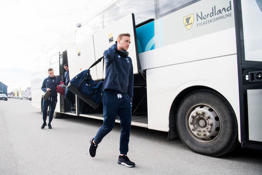 Martin Ellingsen of Molde arrives