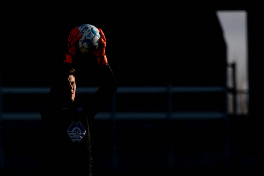 Goalkeeper Andreas Linde of Molde
