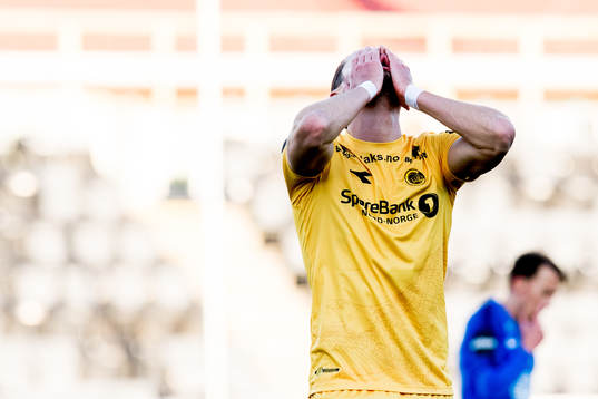 Amor Layoni of Bodø/Glimt looks dejected