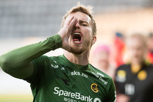 Goalkeeper Ricardo Friedrich of Bodø/Glimt