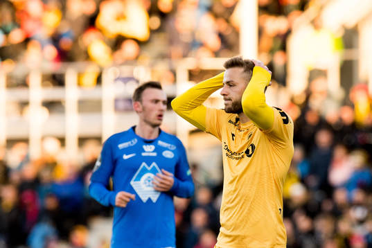 Philip Zinckernagel of Bodø/Glimt reacts