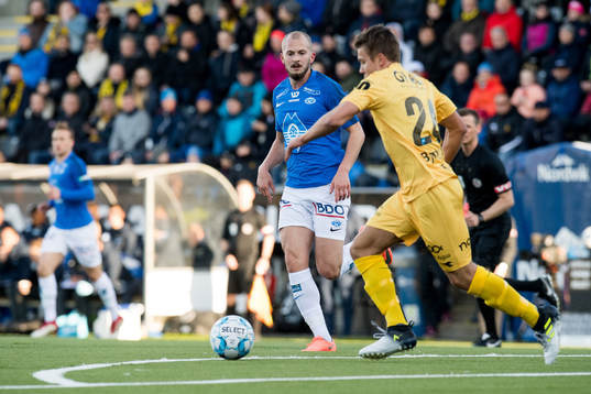 Eirik Hestad of Molde and Fredrik André Bjørkan of
