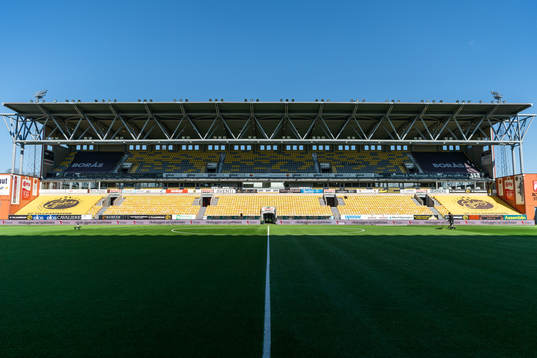 Exteriör av Borås arena