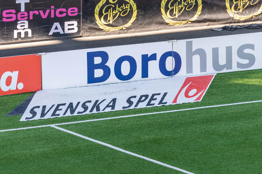 3D reklam på planen för Svenska spel