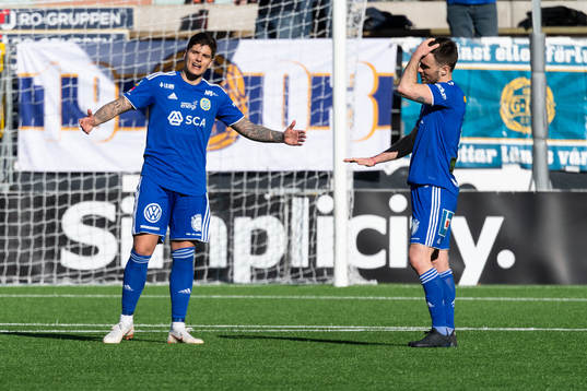Sundsvalls David Batanero och Carlos Gracia deppar