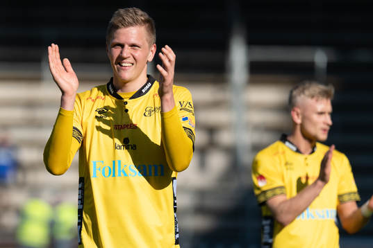 Elfsborgs Joakim Nilsson jublar