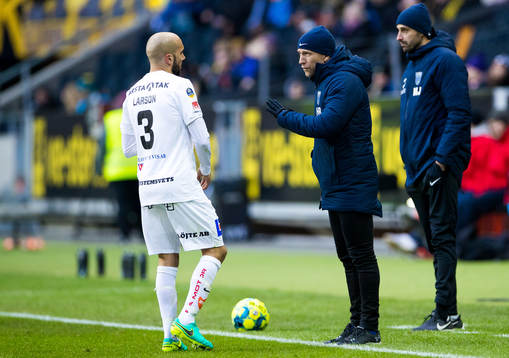 Sirius tränare Henrik Rydström och Karl Larson