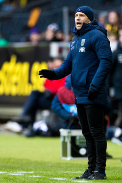 Sirius tränare Henrik Rydström