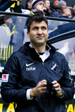 s målvaktstränare Kyriakos Stamatopoulos