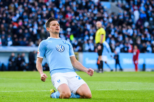 Malmö FFs Marcus Antonsson jublar