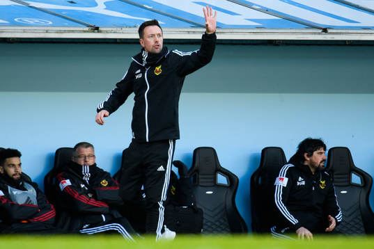 Östersunds tränare Ian Burchnall
