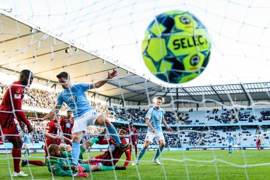 Malmö FFs Markus Rosenberg gör 2-0