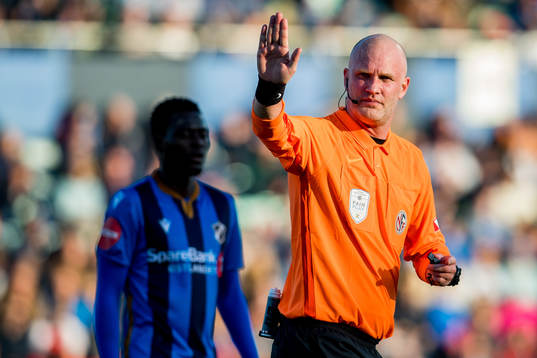 Referee Trond Ivar Døvle