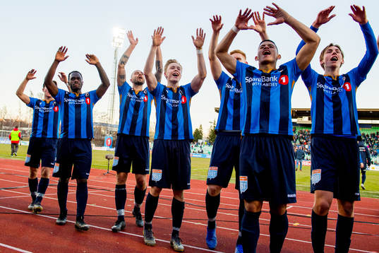 Franck Boli, Vadim Demidov, Ola Brynhildsen and the players