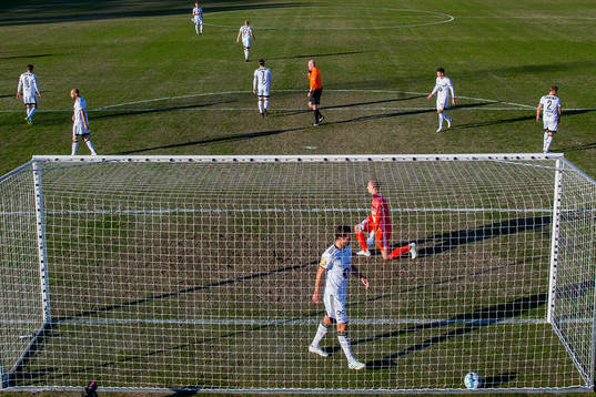 Even Hovland, goalkeeper André Hansen and the players of