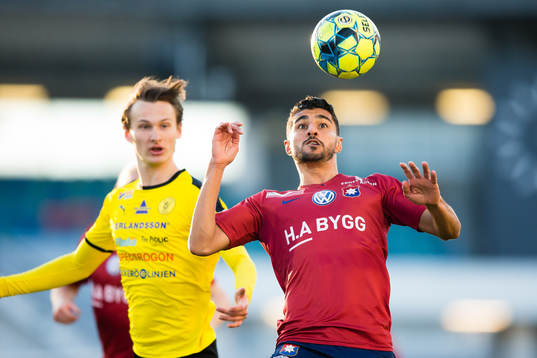 Frejs Hjalmar Ekdal och Örgrytes Ailton Almeida