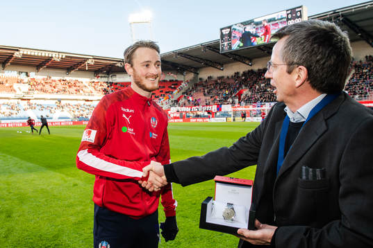 Helsingborgs Rasmus Jönsson tilldelas priset ”Årets