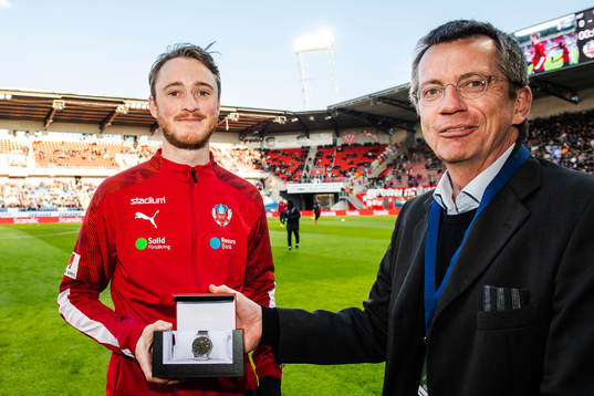 Helsingborgs Rasmus Jönsson tilldelas priset ”Årets