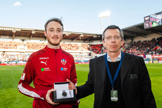 Helsingborgs Rasmus Jönsson tilldelas priset ”Årets