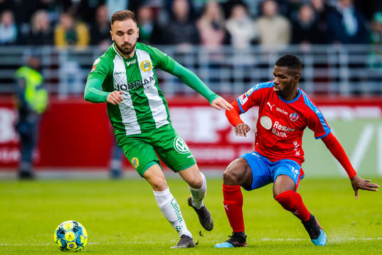 Hammarbys Muamer Tankovic och Helsingborgs Mohammed