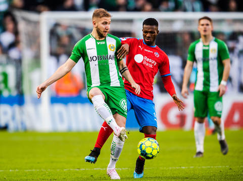 Hammarbys Darijan Bojanic och Helsingborgs Mohammed