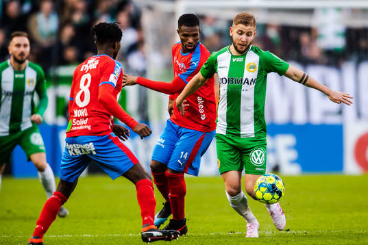 Hammarbys Darijan Bojanic och Helsingborgs Mohammed