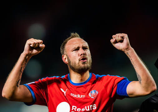 Helsingborgs Andreas Granqvist jublar