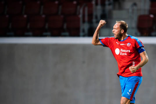 Helsingborgs Andreas Granqvist jublar