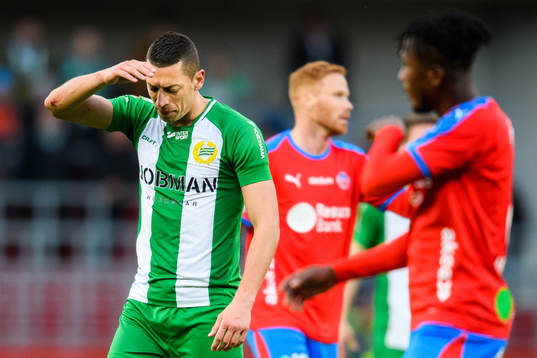 Hammarbys Nikola Djurdjic deppar