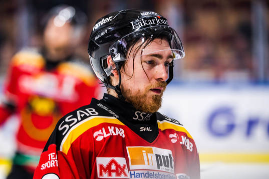 Luleås Johan Forsberg deppar