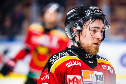 Luleås Johan Forsberg deppar