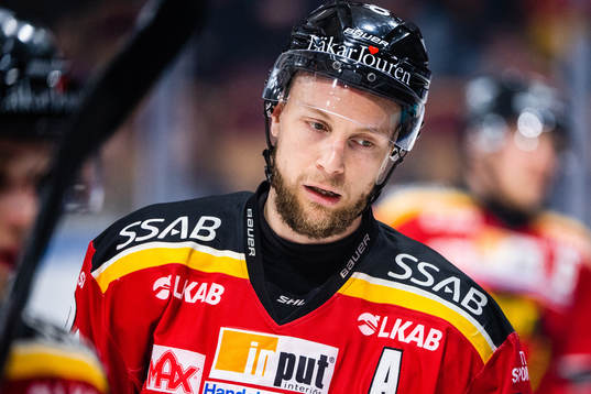 Luleås Johan Harju deppar