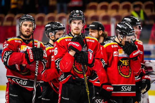 Luleås spelare deppar
