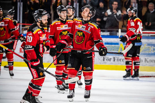 Luleås spelare deppar
