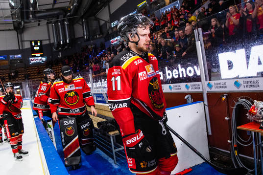 Luleås Petter Emanuelsson deppar