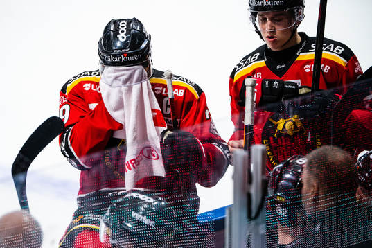 Luleås Erik Gustafsson och Nils Lundkvist