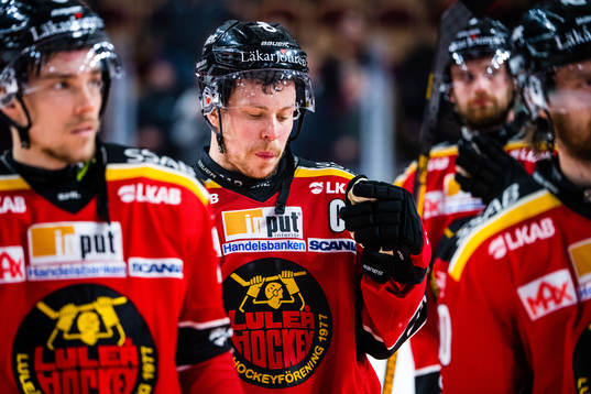 Luleås Erik Gustafsson deppar
