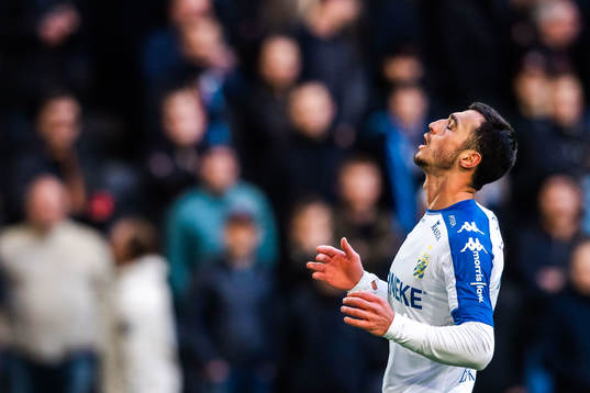 IFK Göteborgs Giorgi Kharaishvili deppar