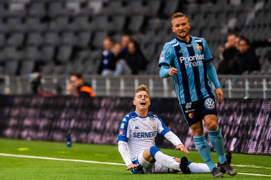 IFK Göteborgs Victor Wernersson deppar